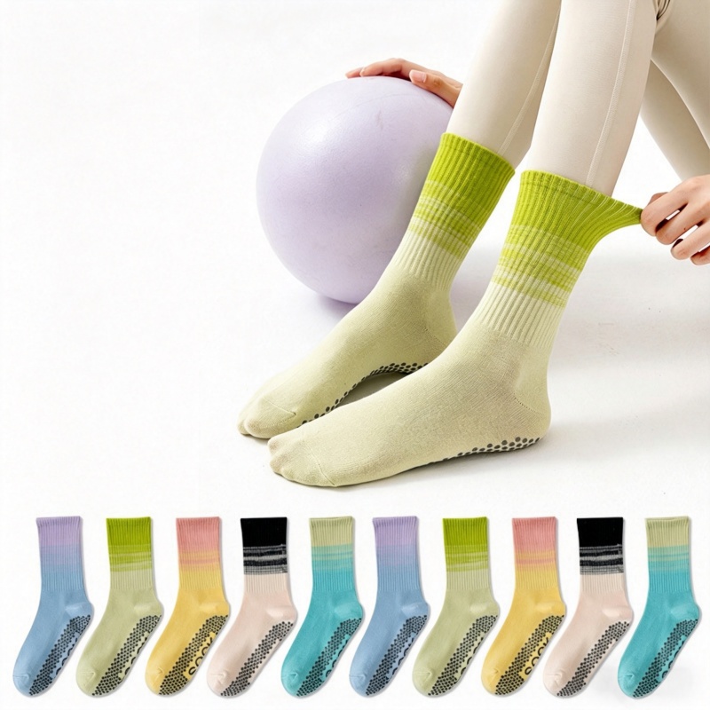 Pilates Yoga Youtube - Dreamlikelin 1 Pair Women's Mid-Calf Yoga