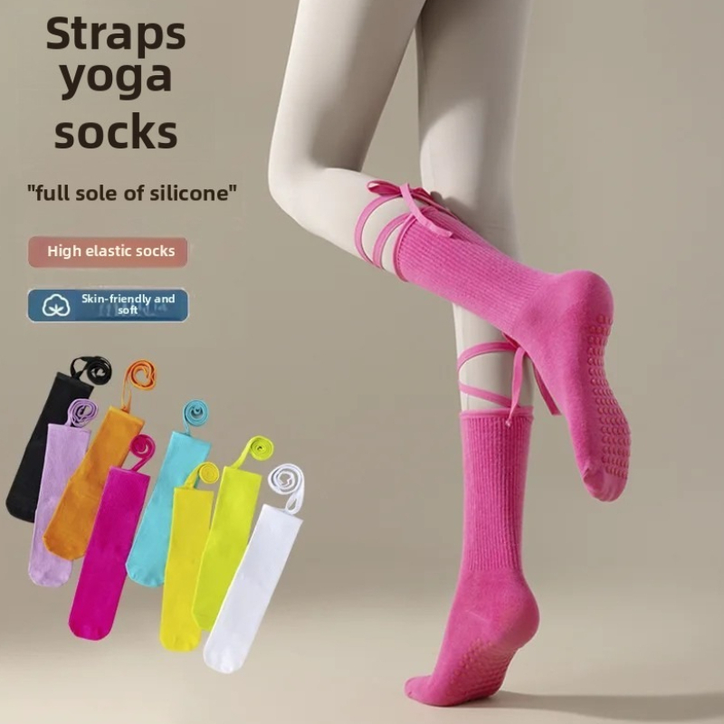 Pilates Yoga Youtube - 1Pair Bottom Silicone Anti Slip Bandage