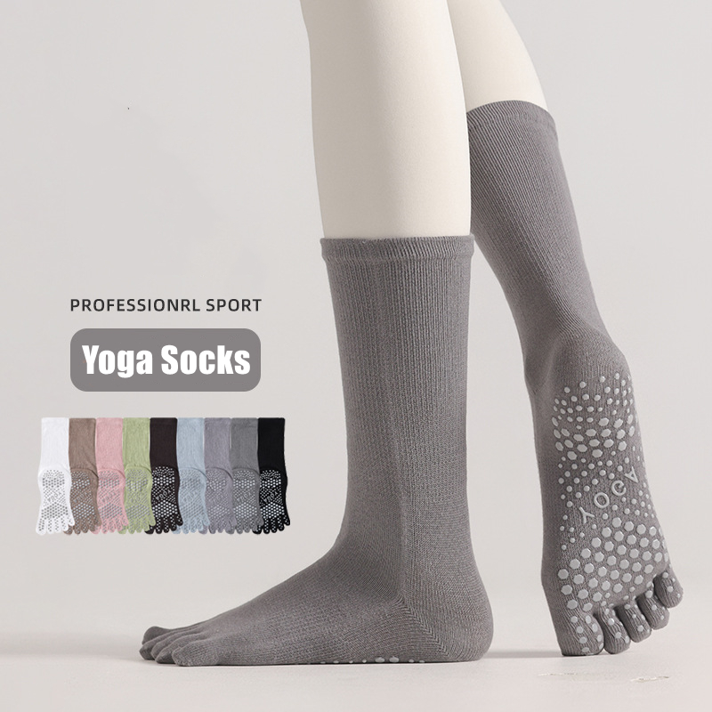 Pilates Yoga Youtube - 1 Pairs Woman Yoga Socks Candy