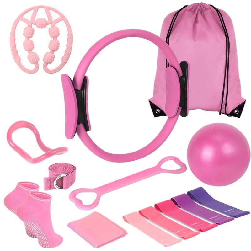 Pilates Yoga Tone - 14Pcs Yoga Pilates Equipment Kit For