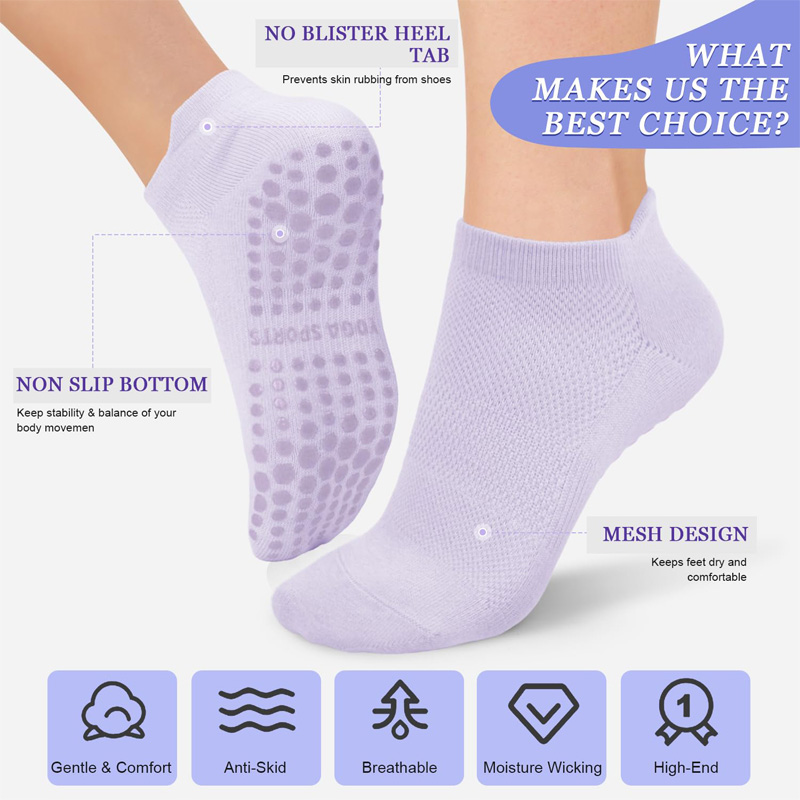 3 Pairs Yoga Socks for Women B - огляд і ціна Pilates Yoga Youtube