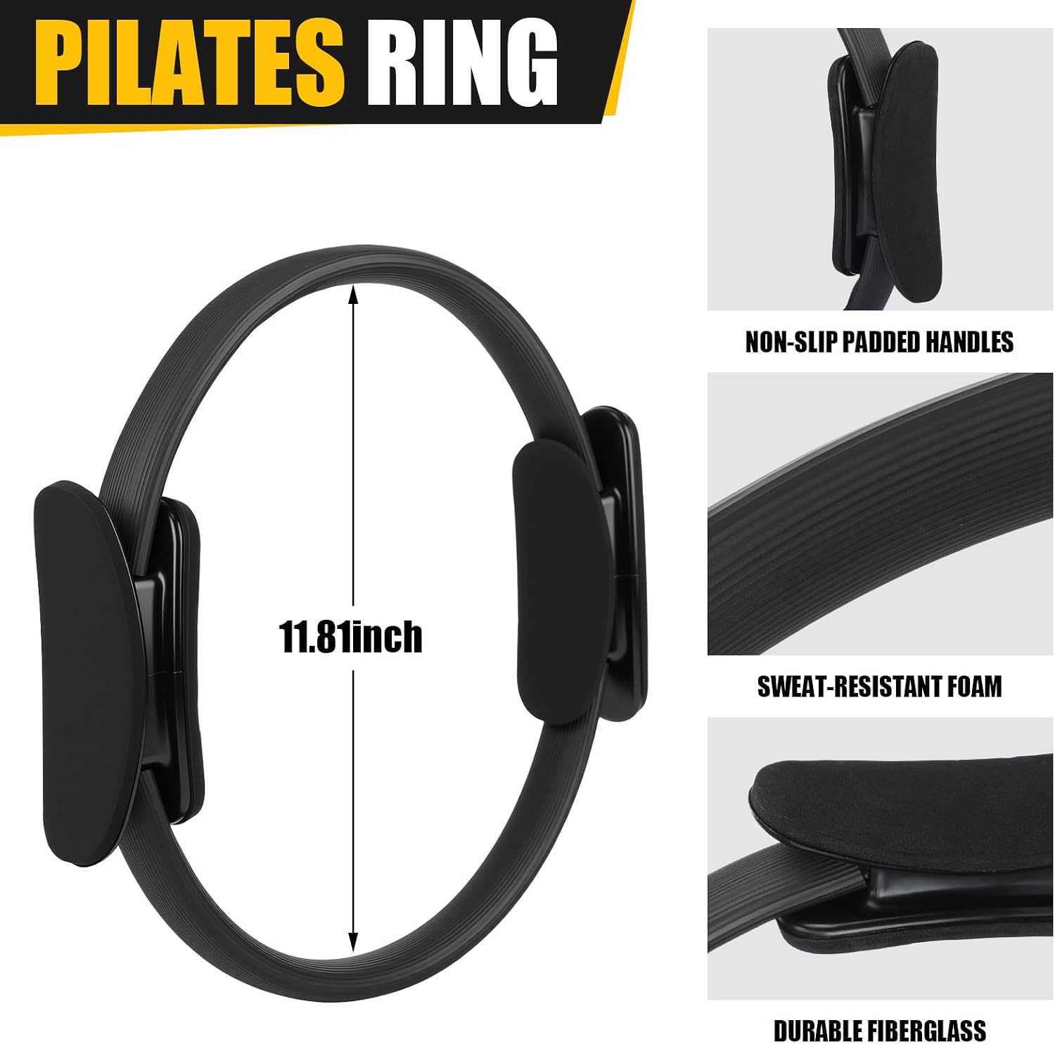 18 Pcs Pilates Ring And Ball S - огляд і ціна Pilates Yoga Tone
