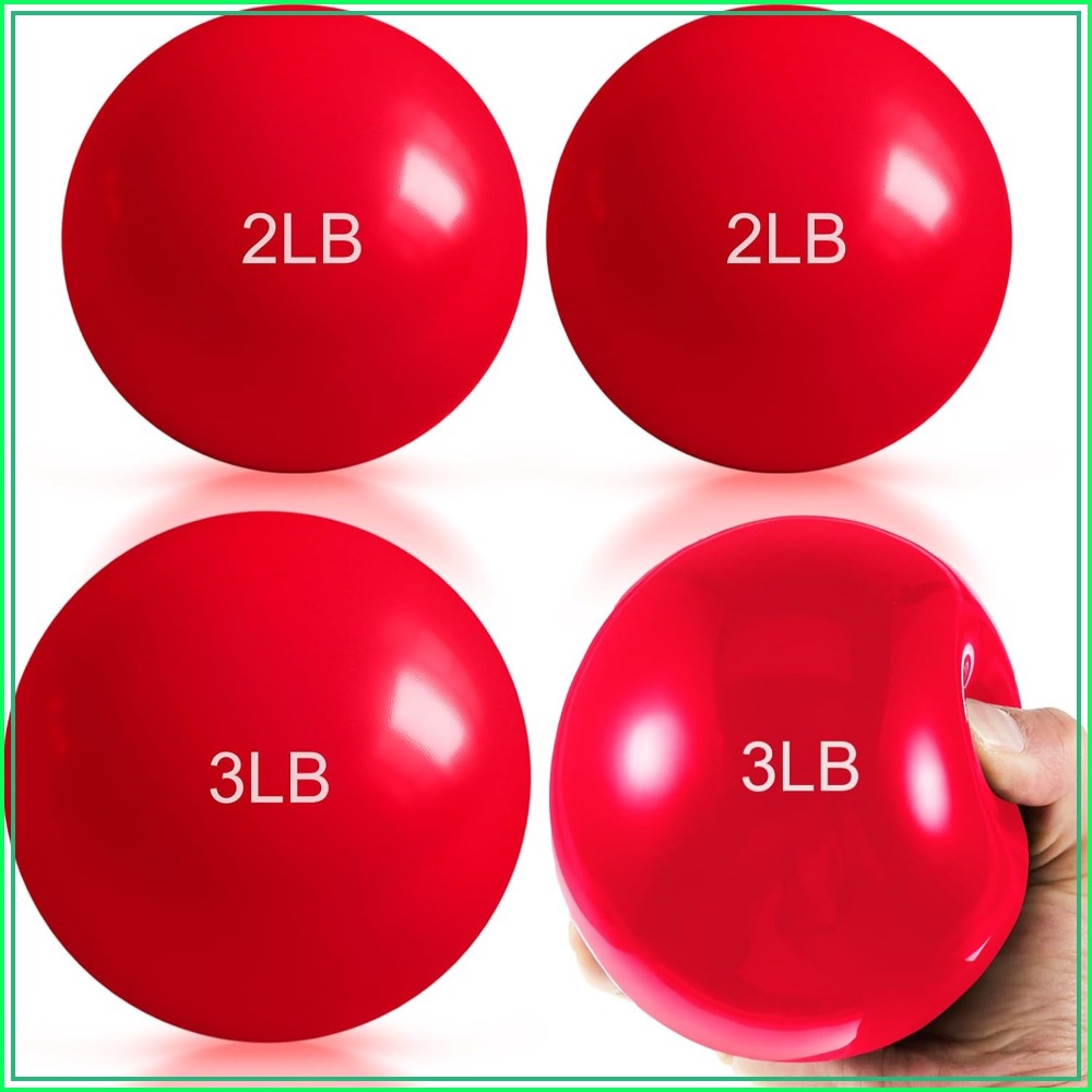 1lb-5lb Weighted Toning Balls  - огляд і ціна Pilates Yoga Tone