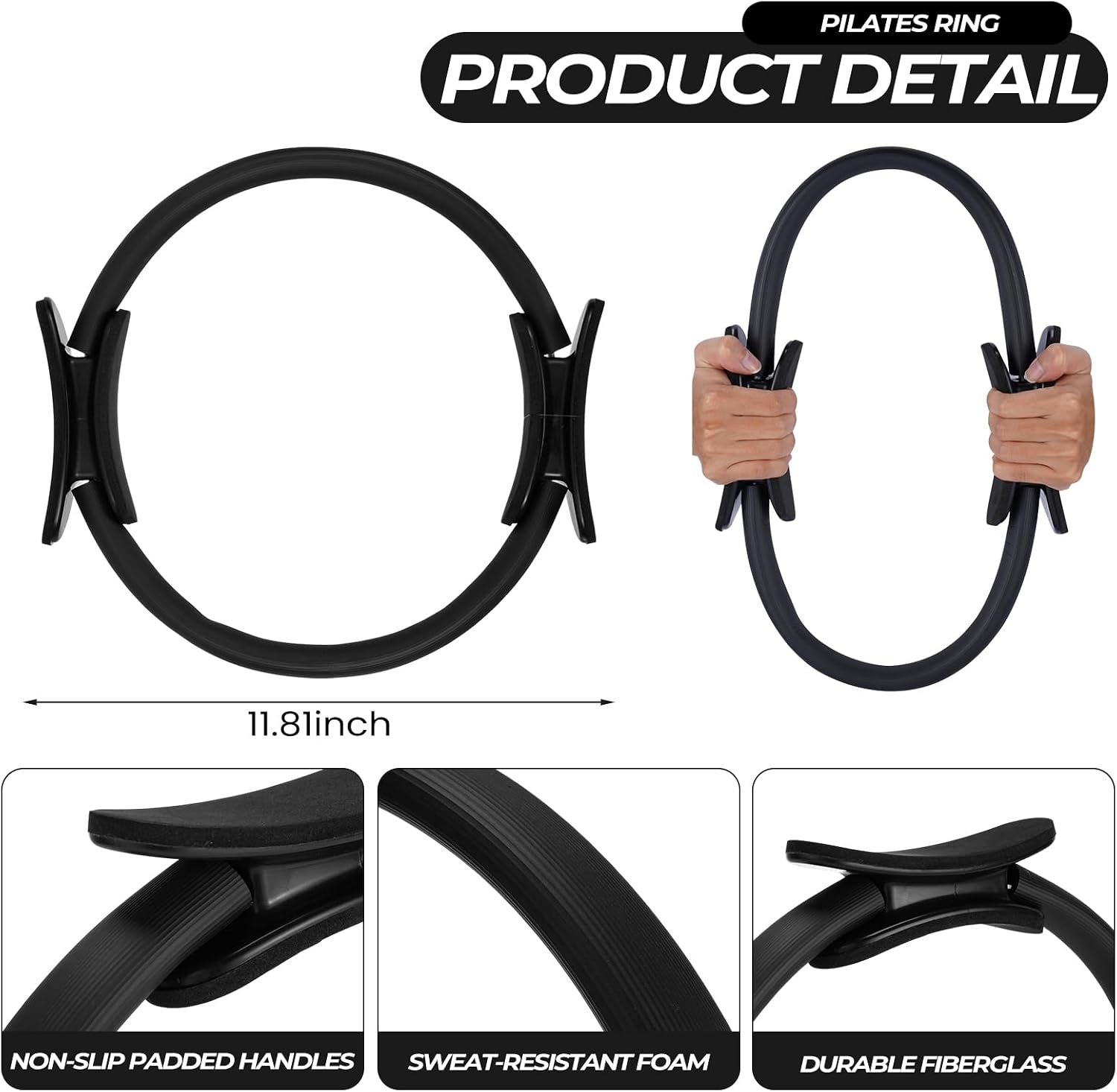 18 Pcs Pilates Ring And Ball S - огляд і ціна Pilates Yoga Tone