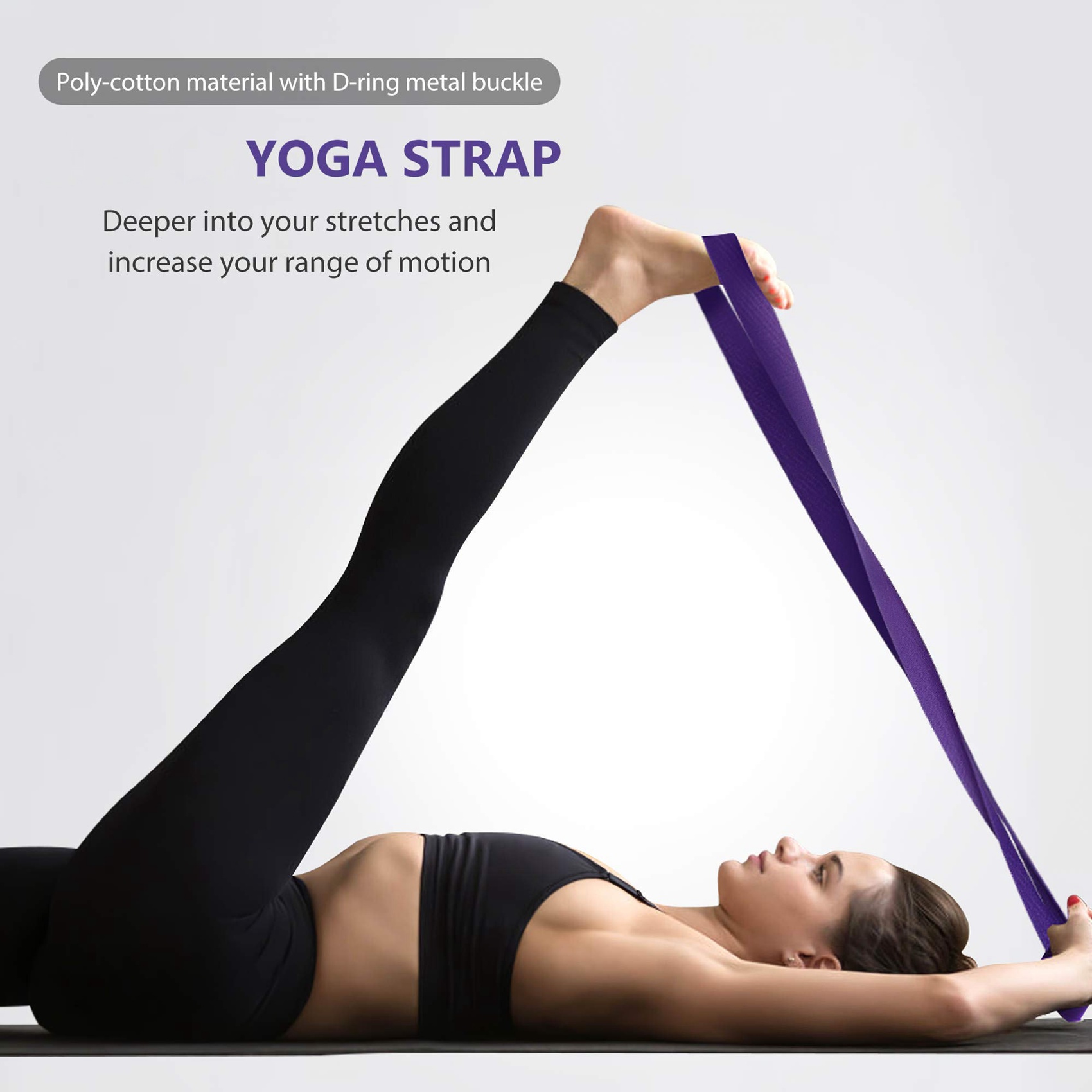 AEB0-Yoga Block And Yoga Strap - огляд і ціна Pilates Yoga Tone